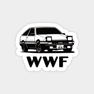 AE86 Trueno in extinction Sticker